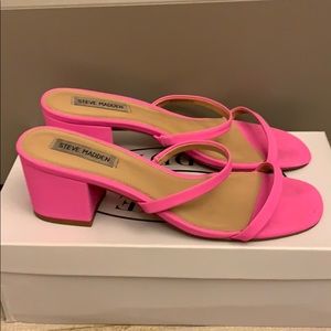 Steve Madden Issy Pink Neon | Poshmark